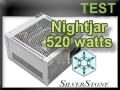 Test alimentation Silverstone Nightjar 520 watts