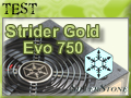 Test alimentation Silverstone Strider Gold Evo 750 watts