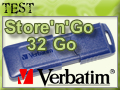 Cl USB 3.0 Verbatim Store'n'Go : elle en promet beaucoup