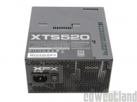 Cliquez pour agrandir Test alimentation XFX XTS 520 watts