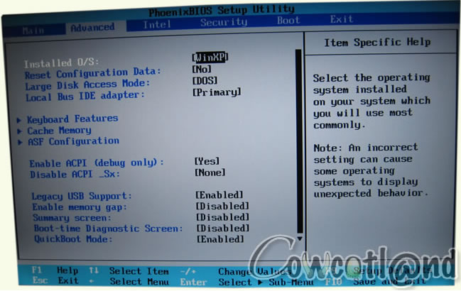 Znote 6615WD - Bios Advanced Znote 6615WD - Bios Advanced