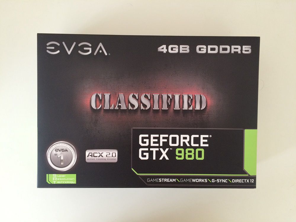 Evga Gtx 980 Classified Acx 2.0 EVGA GTX 980 Classified ACX 2.0