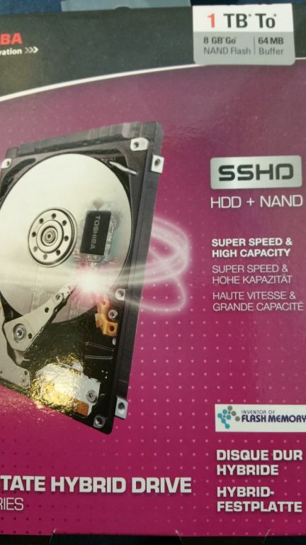 Bon Plan Sshd Toshiba SSHD 1TB 64MB cache + 8GB SSD SLC pour 75  chez Grosbill en ce moment.