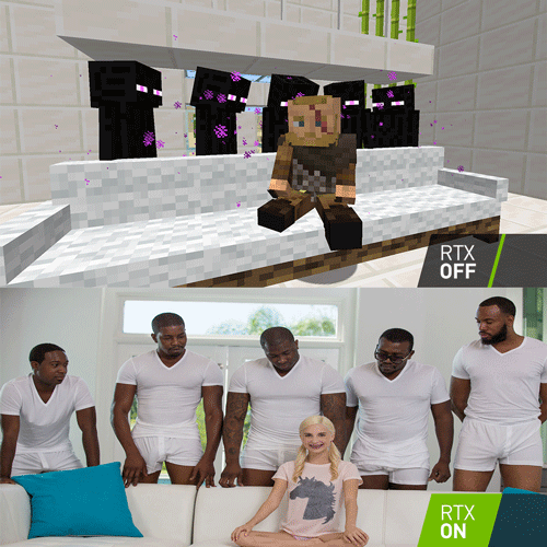 Meme Rtx On/off #Minecraft  #RTXOn