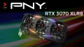  Prsentation carte graphique PNY RTX 3070 XLR8 : Trois ventilateurs et du RGB