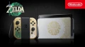 La Nintendo Switch OLED Model The Legend of Zelda: Tears of the Kingdom disponible en prcommande  359 euros