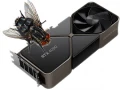 Une RTX 4090 FE neuve dfaillante en raison de la prsence d'une mouche sous le GPU !!!