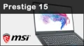 Test ordinateur portable MSI Prestige 15 : pour les pros