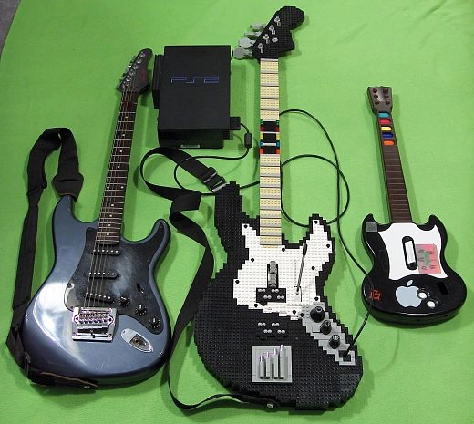 Guitar Hero fa�on LEGO
