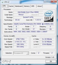 Le X9000 s'overclocke chez Sager
