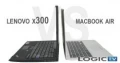 Encore un match MacBook Air vs X300
