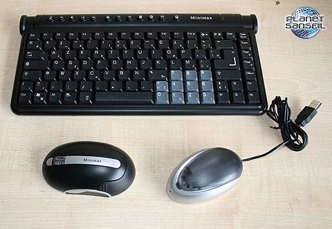 Un clavier Mini, qui donne le Max