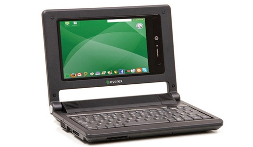 Everex Cloudbook, la tuile...