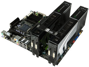 Deux 9800 GX2 coupl�es = Quad SLI = un test