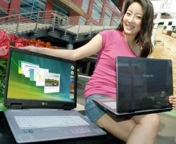 Un portable avec un �cran de 19 pouces