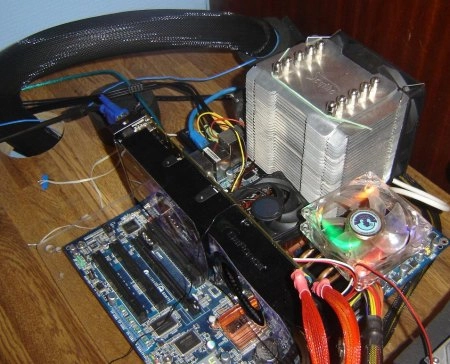 E8500 : Aircooling vs Cascade vs Azote liquide