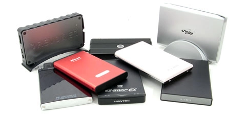 8 boitiers externes 2.5 pouces test�s