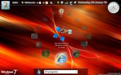 17 captures du futur Windows 7