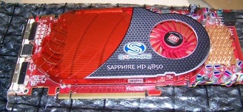 Passer de la X1950 Pro � la HD4850 les diff�rences