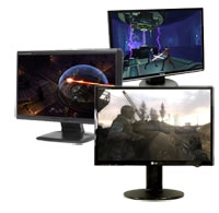 Test de 4 LCD en 22 pouces qui changent