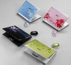 Le Plein de couleurs chez Asus, c'est beau