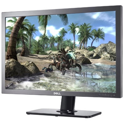 Un bel �cran de 30 pouces Display Port en test