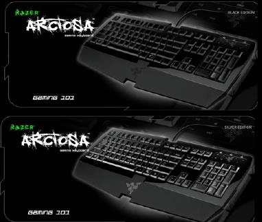 3 nouvelles d�clinaisons de clavier chez Razer