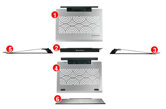 Thermaltake refroidit ton notebook en silence