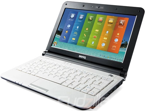 Des photos et le prix du netbook 16/9 de BenQ