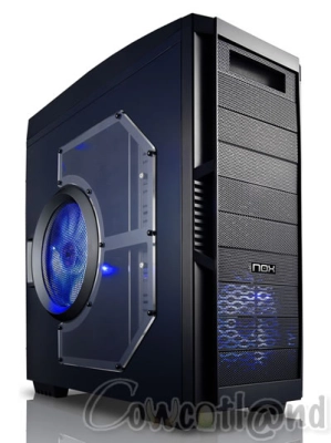 NOX CoolBay HX, un nouveau boitier pour le Gamer