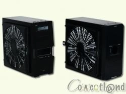  2 boitiers avec ventilateur de 400 mm � la ferme