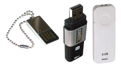 3 petites cl�s USB en test