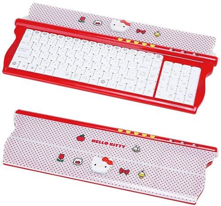 Trop la classe le clavier Hello Kitty