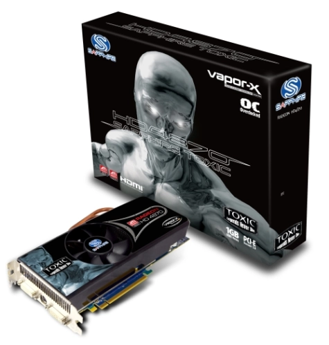 La HD 4870 1 Go TOXIC Vapor X de Sapphire en France.