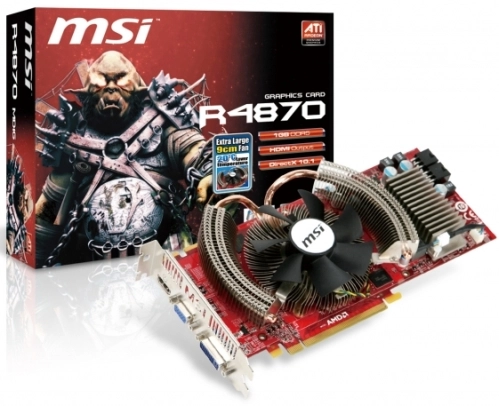 Deux nouvelles 4870 HD chez Msi...