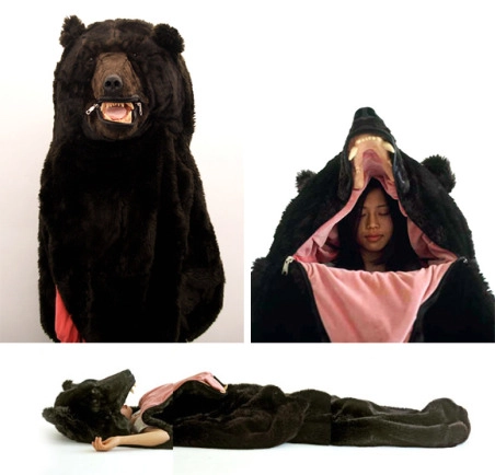 Un sac de couchage qu'il est Ours