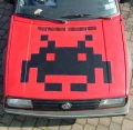Space Invaders aussi sur les voitures