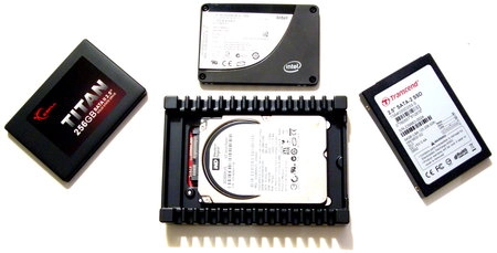 Un HDD, trois SSD, plusieurs possibilit�s