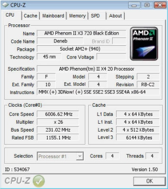Le Phenom X3 720, la nouvelle star de l�overclock ?