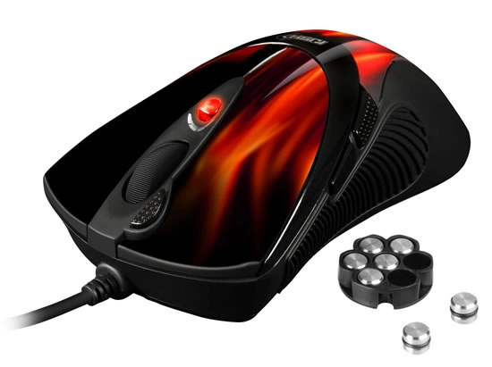 Une souris Gamer qui risque de bruler les doigts