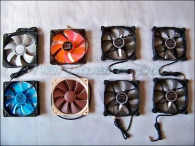 Comparatif de 8 ventilateurs en 120 mm