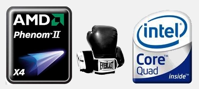 Phenom II 940 vs Q6600 vs Q9550 vs Core i7 965 + OC