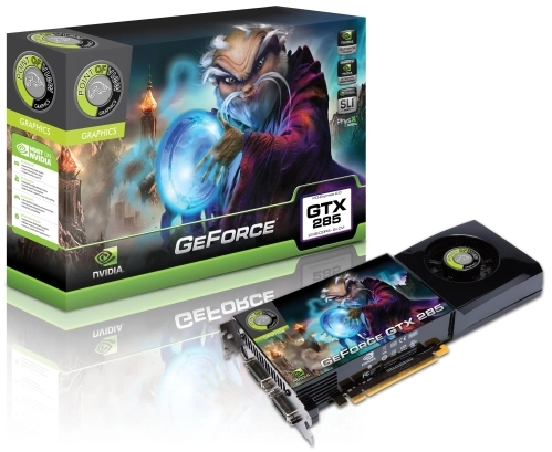 PNY met aussi 2 Go de m�moire dans sa GTX 285
