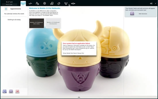 Petit aper�u tr�s rapide de Moblin, l'OS Linux par Intel