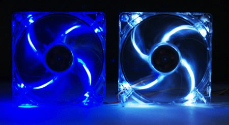 Diodes bleues ou blanches chez Nexus, silence, classe et petit prix