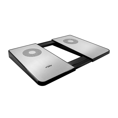 Un stand de refroidissement extensible pour notebook