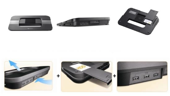 Enfin un dock pour netbook int�ressant qui arrivera en France