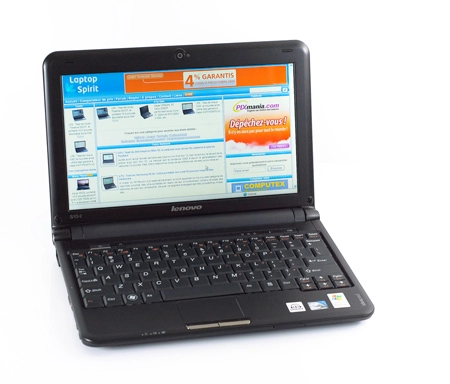 Le nouveau netbook Lenovo IdeaPad S10-2 analys�