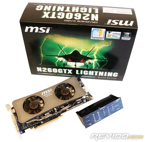 Test de la N260 GTX Lightning par MSI, l'OC au bout des doigts