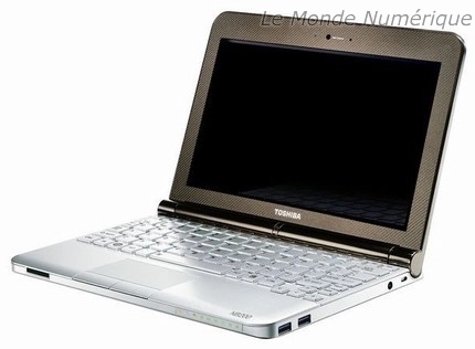 Nouveau test pour le Netbook NB 200 de Toshiba
